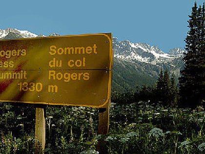 rogers pass parque nacional glacier