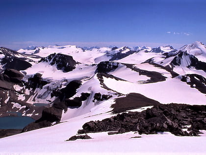 wapta icefield park narodowy yoho