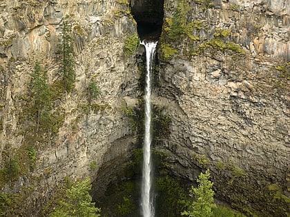spahats creek falls wells gray provincial park