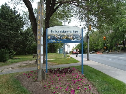 fairbank memorial park toronto