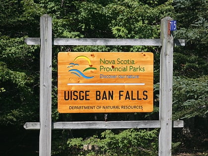 uisge ban falls provincial park baddeck