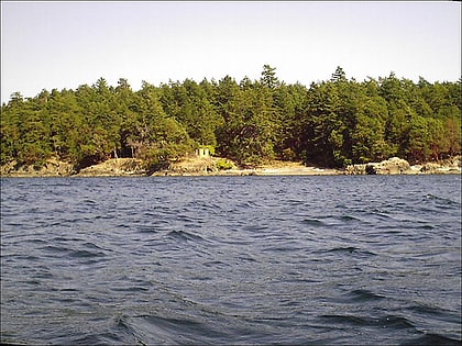 darcy island reserva parque nacional gulf islands