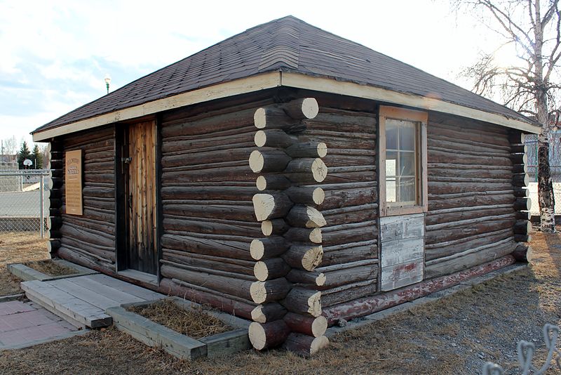 Log School House