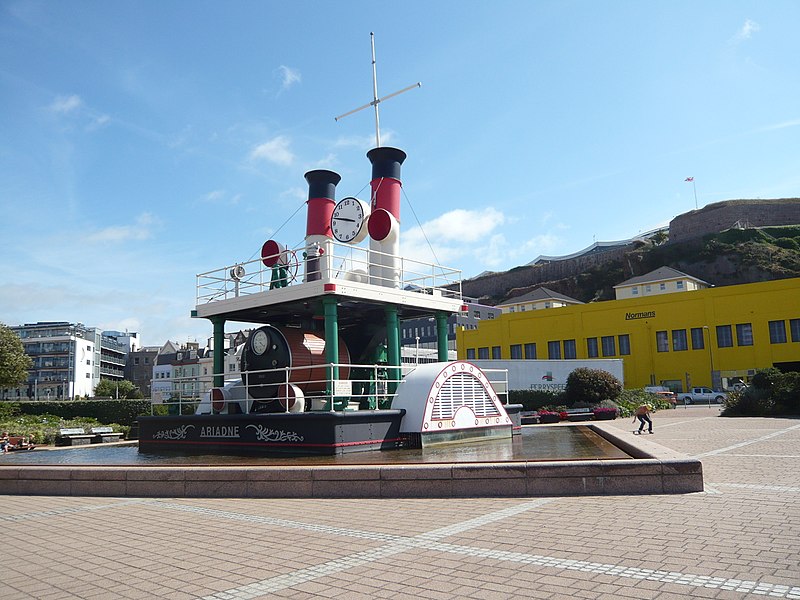 Steam clock