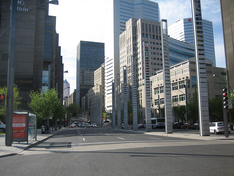 Robert-Bourassa Boulevard — University Street