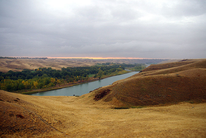 Oldman River valley parks system