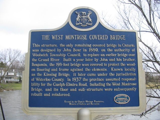 West Montrose Covered Bridge