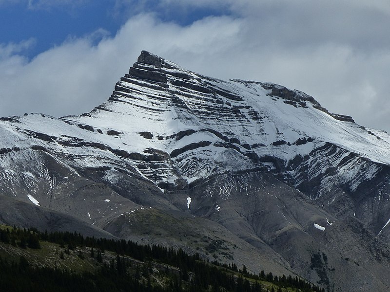 Nigel Peak, Champ de glace Columbia