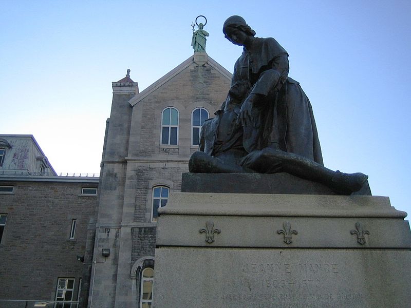 Jeanne Mance Monument