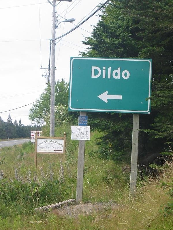 Dildo, Kanada