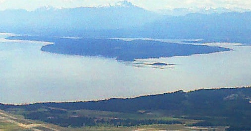 Île Denman, Canada