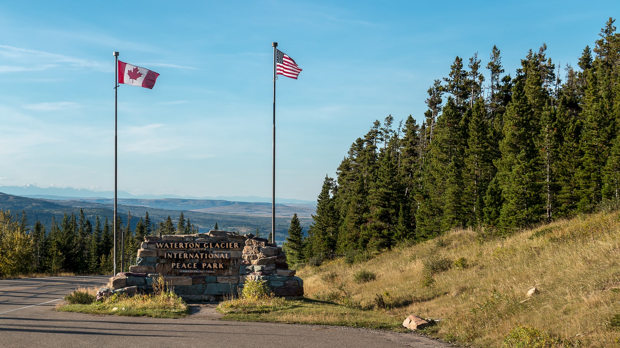 Waterton-Glacier International Peace Park, Kanada