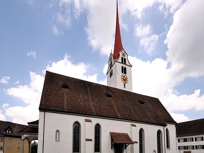 iglesia de la ciudad de bremgarten
