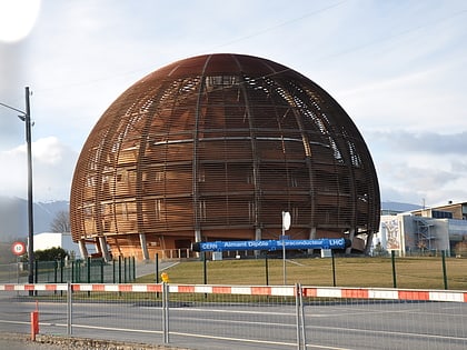 globe of science and innovation meyrin