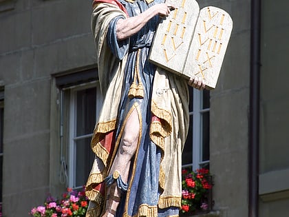 fontaine de moise berne