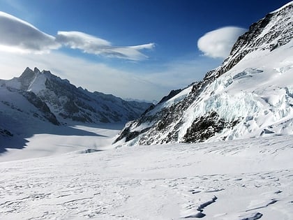 fiescher gabelhorn alpes suisses jungfrau aletsch