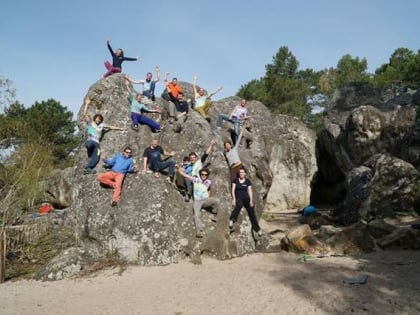 Griffbar Boulderwand