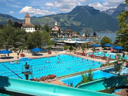 freibad seebad spiez