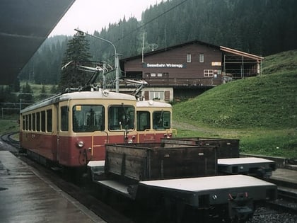 chemin de fer de montagne lauterbrunnen murren