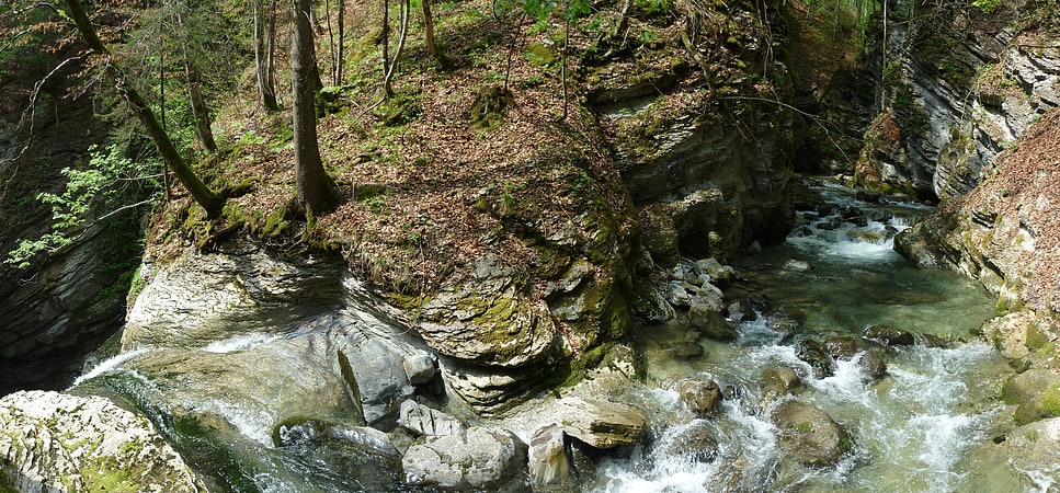 thur waterfalls walenstadt
