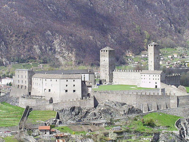 Castillos y muralla de Bellinzona