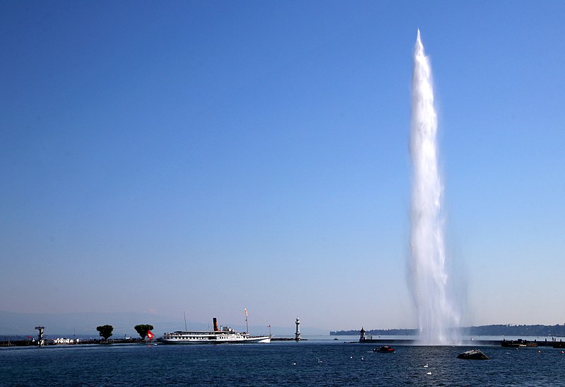 Jet d'eau de Genève