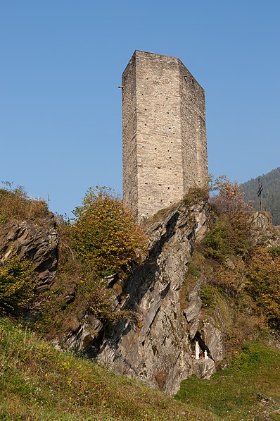 Turm von Sta. Maria in Calanca