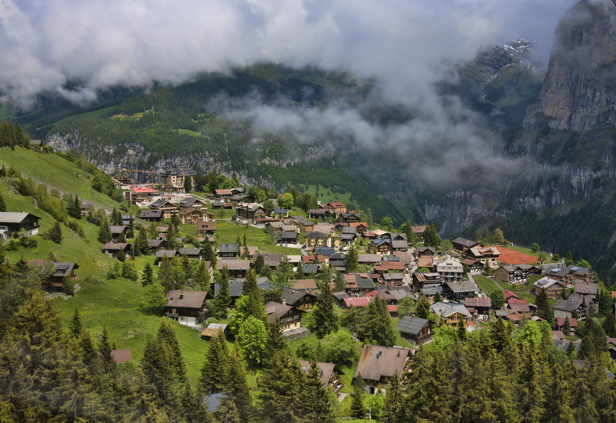 Mürren, Szwajcaria