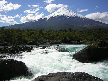 petrohue waterfalls parc national vicente perez rosales