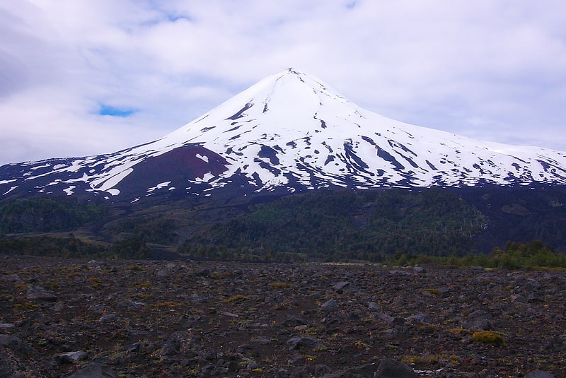 volcan llaima parque nacional conguillio