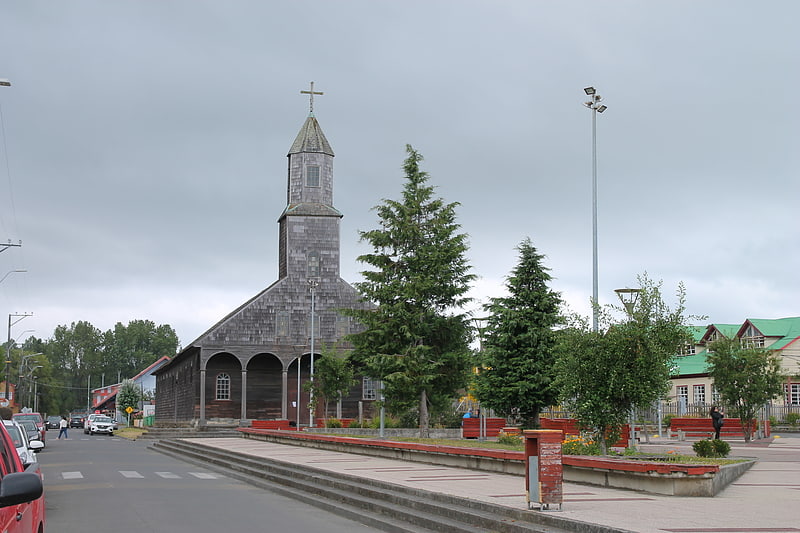 church of santa maria de loreto quinchao island