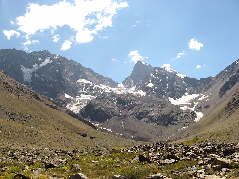 san francisco glacier monument naturel el morado
