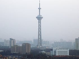 jiangsu nanjing broadcast television tower nankin