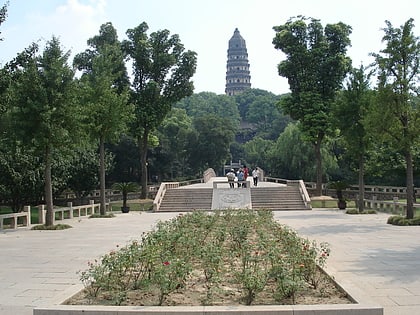 pagode des yunyan tempels in suzhou