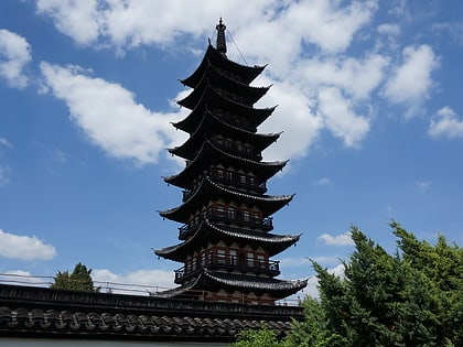 pagode des xingshengjiao tempels shanghai