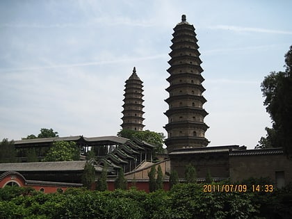 twin pagoda temple taiyuan
