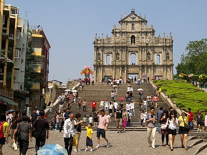 Ruinas de la catedral de San Pablo de Macao