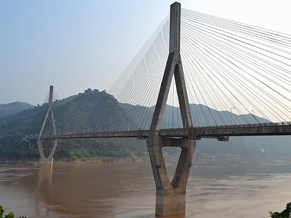 fuling yangtze river bridge chongqing