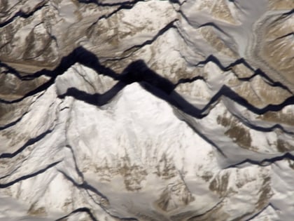 glacier de kangshung reserve naturelle du qomolangma