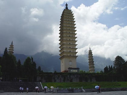 drei pagoden des chongsheng tempels