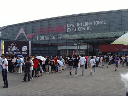 shanghai new international expo center szanghaj