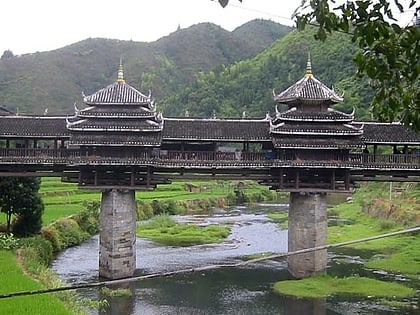 pont de chengyang xian autonome dong de sanjiang