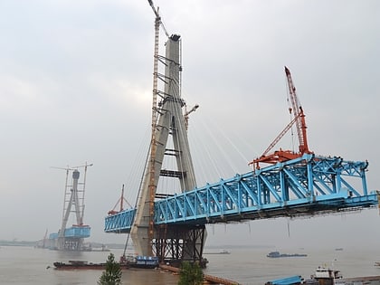 anqing yangtze river railway bridge