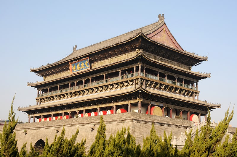 torre del tambor de xian