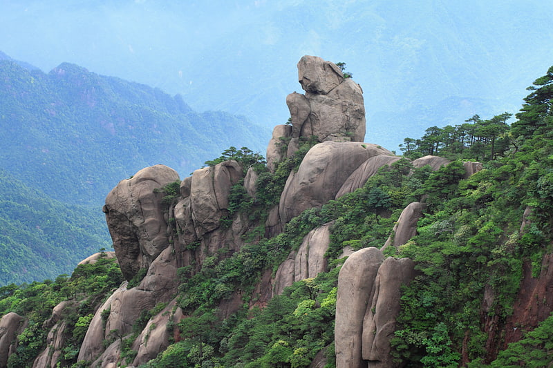 san qing shan feng jing qu mount sanqingshan national park