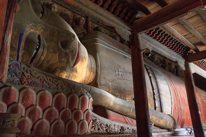 tempel des grossen buddha in zhangye