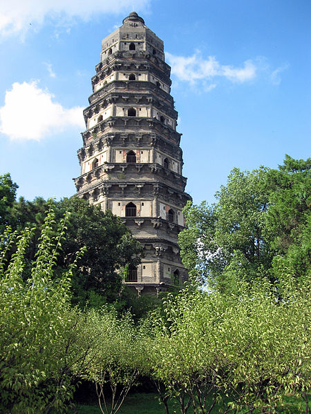 Pagode des Yunyan-Tempels in Suzhou