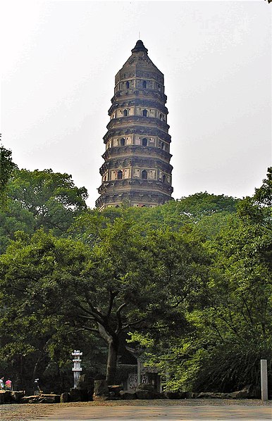 Pagode des Yunyan-Tempels in Suzhou