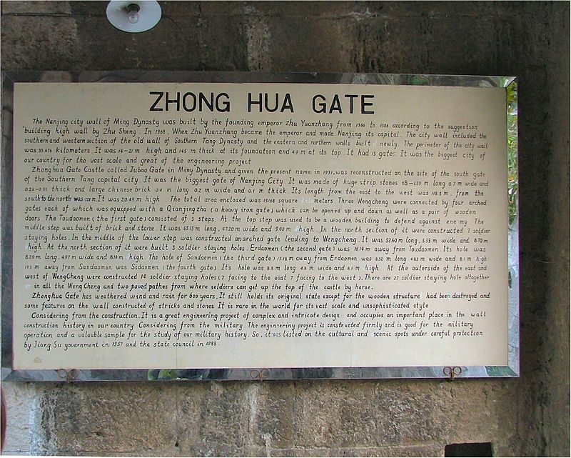 Gate of China