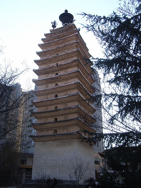Eastern and Western Pagodas